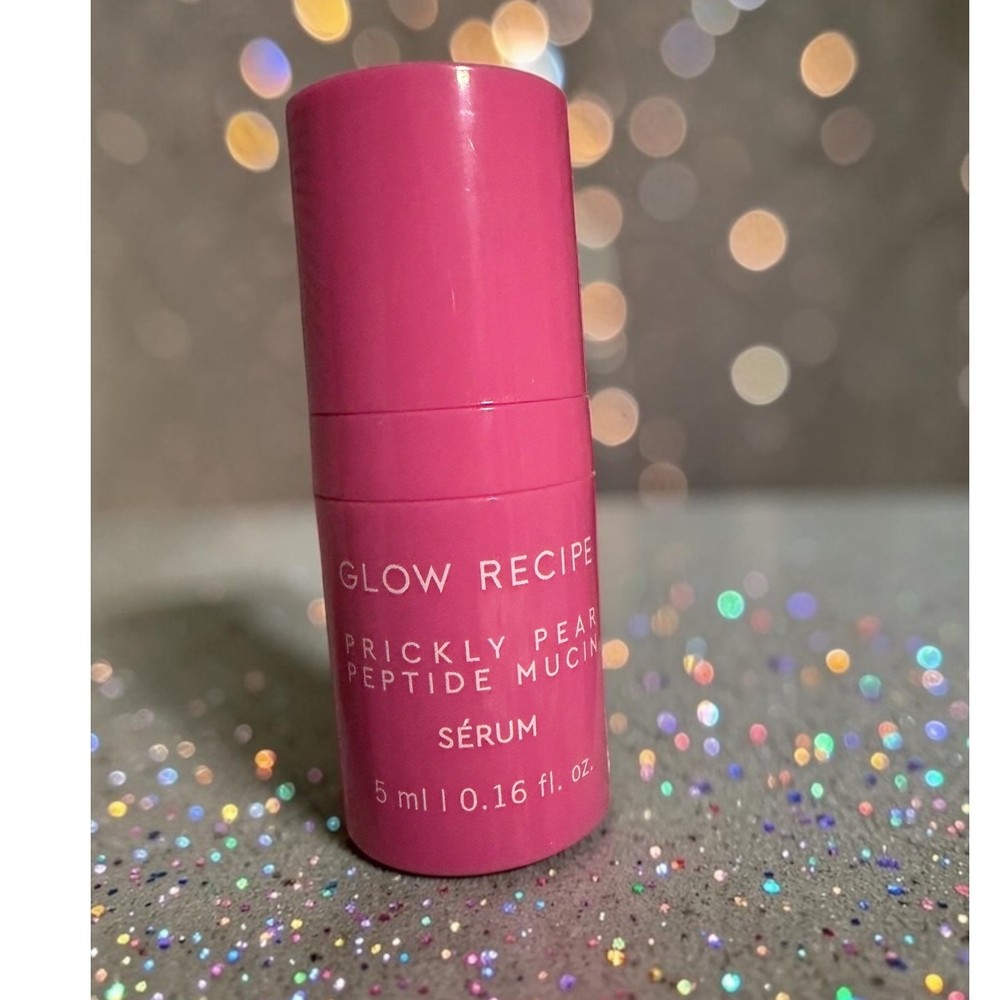 Glow Recipe – Prickly Pear Peptide Mucin Serum – Travel Size 5ml – NEW!