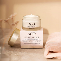 3 PACK – ACO Face Age Delay+ Day Cream – Anti-Ageing Facial Moisturizer