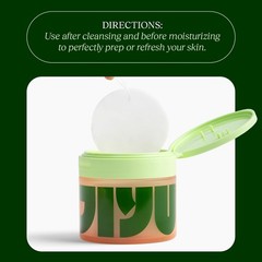 HOT-JIYU -Toning Polish Pads – Korean Skincare for Dark Spots, Wrinkles & Dull S