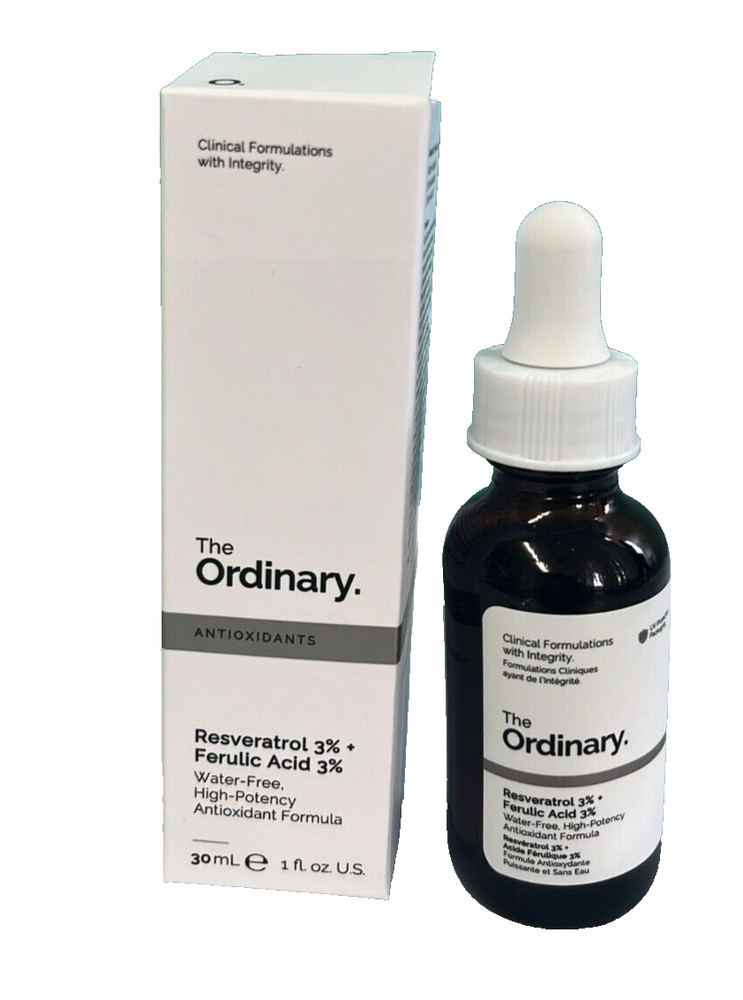 The Ordinary Resveratrol 3% + Ferulic Acid 3% 1 oz / new