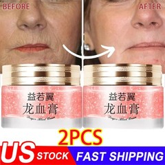 2PCS Dragons Blood Cream with Retinol and Placenta Rejuvenating Moisturizer US