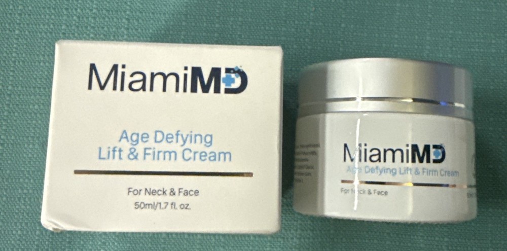 MiamiMD (Miami MD) USA Age Defying Lift & Firm Cream Neck And Face – 50ml/1.7oz!
