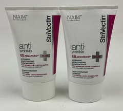 2 Pack StriVectin SD Advanced PLUS Moisturizer 1.6 oz Each Anti-Wrinkle Cream