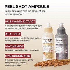 Peel Shot Keratin Care Kojic Acid Turmeric Spray 200ml Pore Clearing Exfoliating