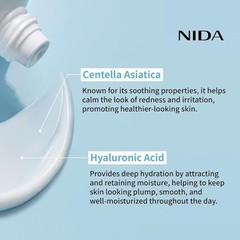 NIDA Youthful Formula Moisturizing Cream 100ml Niacinamide Hyaluronic Acid