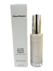African Botanics Silver Rescue Cream 1.2oz | Sensitive Skin, Calming Moisturizer
