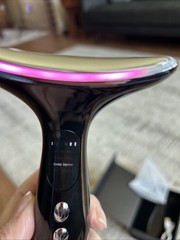 EMS Microcurrent Neck & Face Lifting Beauty Device Red Blue Light Therapy EUC