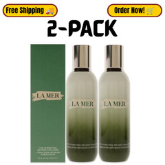 2-Pack La Mer Hydrating Infused Emulsion 4.2oz Face Hydration Treatment New