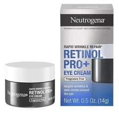 Neutrogena Rapid Wrinkle Repair Retinol Pro+ 0.5 oz – Eye Cream – Made in France
