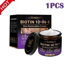 1-3PCS Biotin 10-in-1 Skin Cream Moisturizer Collagen For All Skin Types ~20%OFF