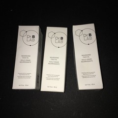 Dr. B LAB Nourishing Face Oil Vitamins A & E + Lavender Chamomile Oils 1 oz (x3)