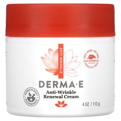 Derma E Anti-Wrinkle Renewal Cream 4 oz 113 g Cruelty-Free, EcoFriendly,