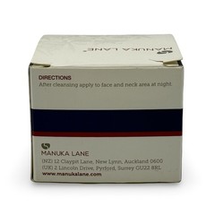 Manuka Lane Retinol Boost Night Cream Plant Extracts & CoQ10 1.69 Oz