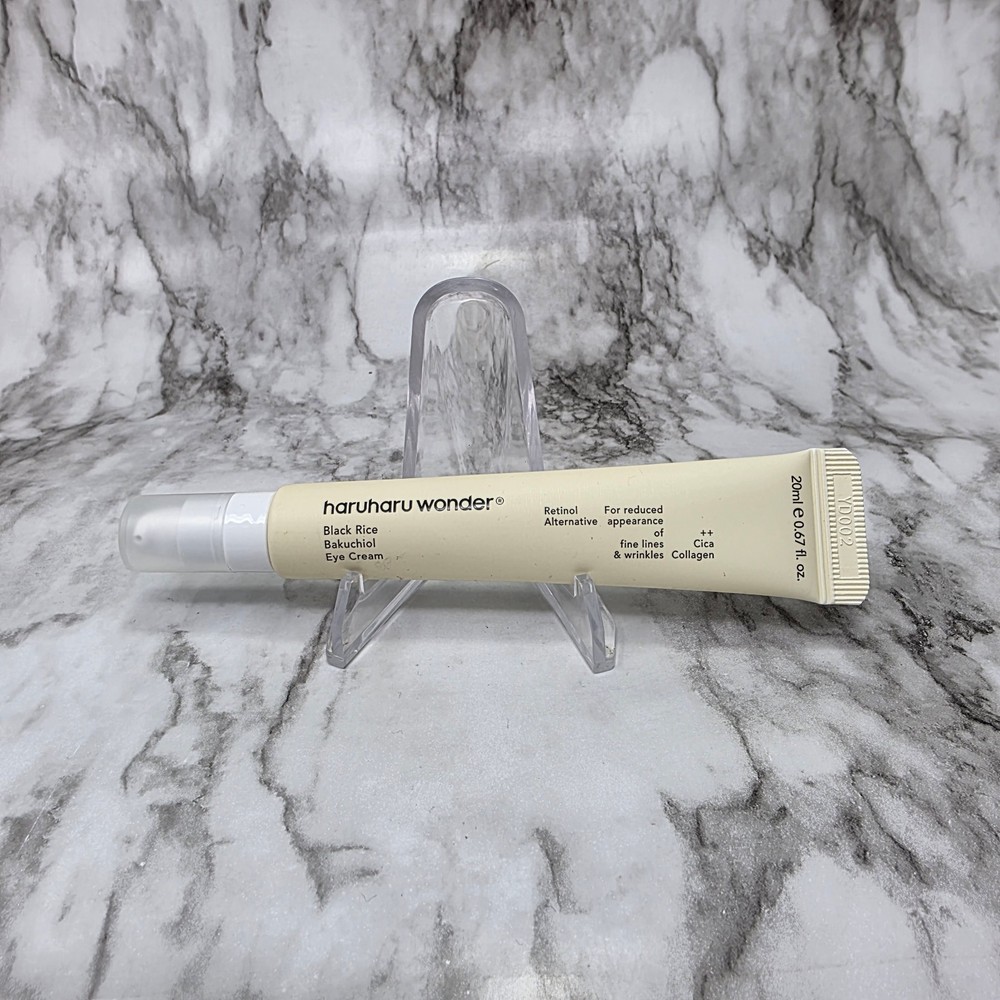 Haruharu Wonder Black Rice Bakuchiol Eye Cream 0.67oz Exp 04/2028