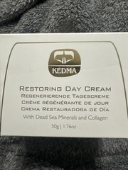 KEDMA Restoring Day Cream-Dead Sea Minerals and Collagen 1.76 fl oz NEW