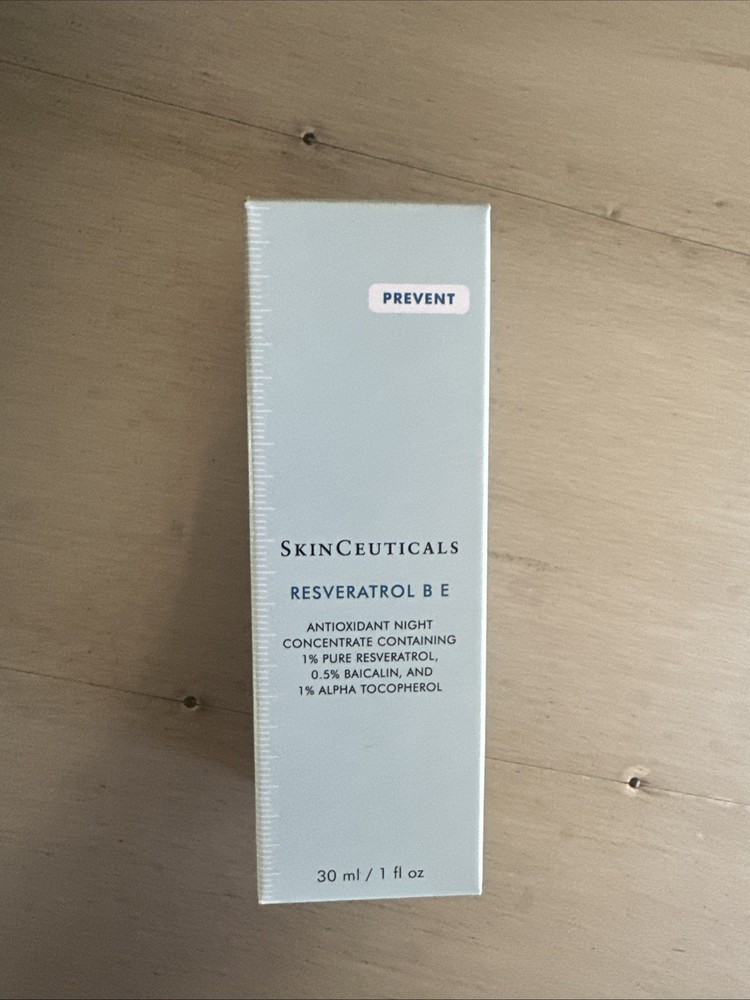 SkinCeuticals Resveratrol BE Lotion – 1 oz. New In Factory Sealed Box