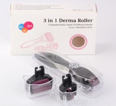 Derma Roller Kit For Face, Body, Beard, Hair, 0.5/1/MM Titanium Microneedle USA