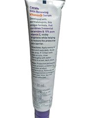 2-PACK CeraVe Skin Renewing Vitamin C Serum, 1floz / 30 ml Each NEW WITHOUT BOX