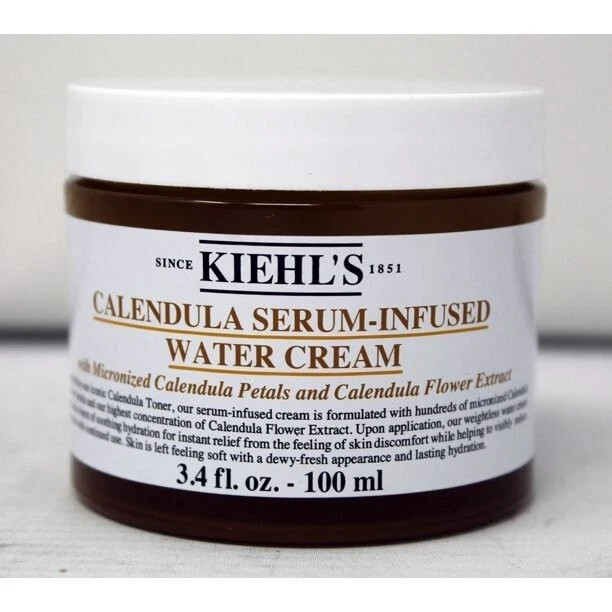 Kiehl’s Calendula Serum-Infused Water Cream 3.4oz/100ml NEW