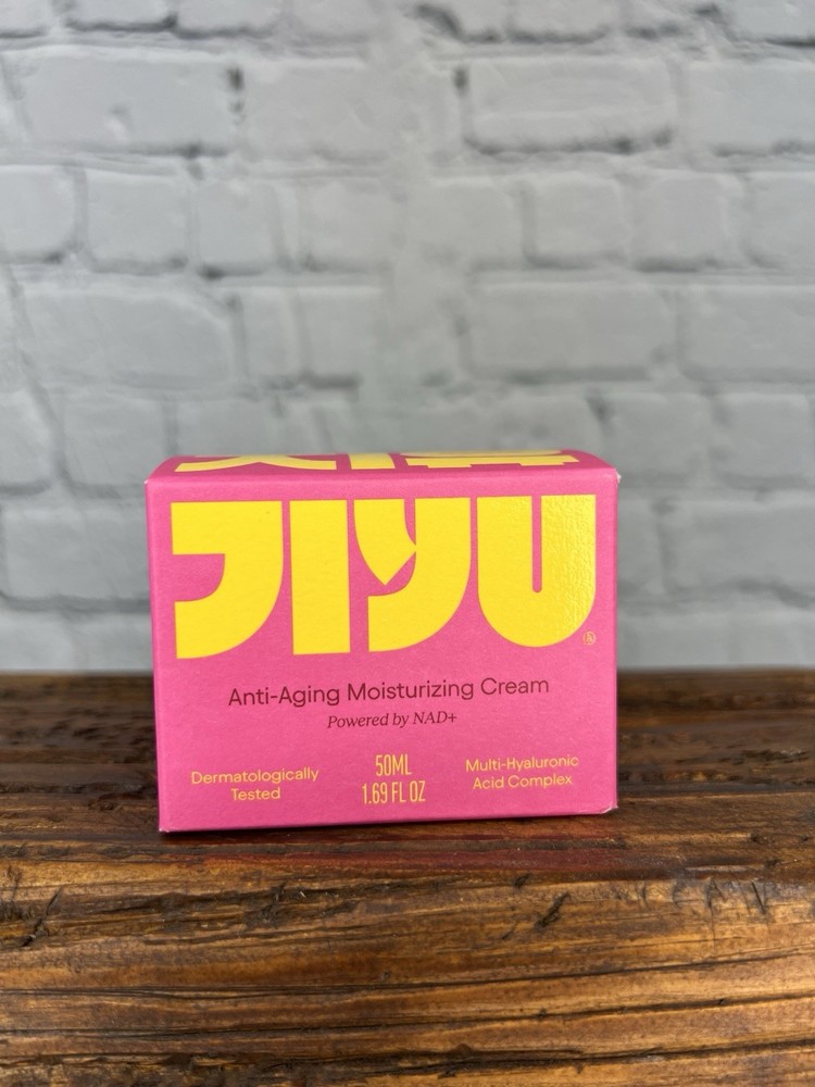 JiYu NAD+ Anti-Aging Moisturizing Cream 50ml Pink/Yellow Box