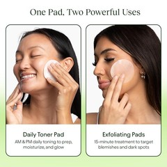 Toning Polish Pads – Korean Skincare for Dark Spots, Wrinkles & Dull Skin – H…