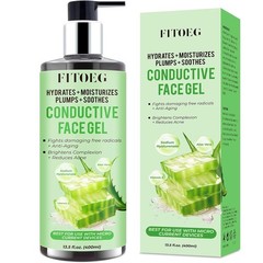 Conductive-Gel-for-Face-Microcurrent, 13.5 Oz Large Bottle Hydrating Massage Gel
