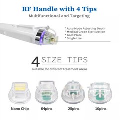 Disposable Replacement 10/25/64/Nano Pin RF Gold Cartridge Face Skin Lift