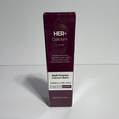 HER+ Calcium Balm Wrinkle Core Stick 0.32 oz Cruelty-Free Dark Circles