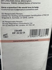 Maelys B-Foxy Inner Thigh firming cream 3.38oz NEW (In BOX)
