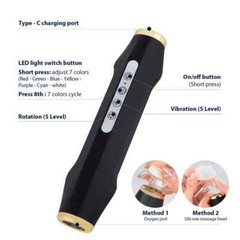 CO2 Oxygen Bubble Kit Glam Detox Pods Skin Care Firming Whitening Beauty Machine