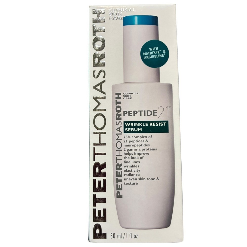 Peter Thomas Roth Peptide 21 Wrinkle Resist Serum 1oz NIB Matrixyl Argireline