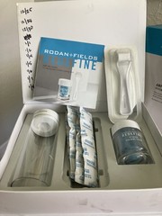 Rodan + Fields Blue Redefine Anti Aging AMP MD System Skin Care Kit **READ**