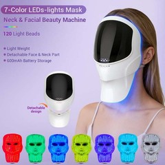 Facial Mask Machine Home Use Charging Seven-color LED Manual Touch
