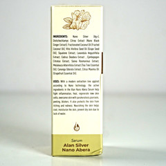 ABERA Alan Silver Nano Abera Dermatitis Serum 1.06 fl oz New Sealed EXP 08/27