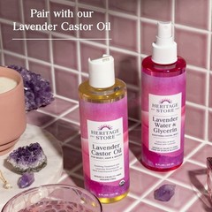 Lavender Flower Water & Glycerine Benefits Skin, Hair & More Aromatherapy Mis…
