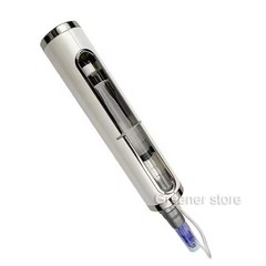 Micro Pen Mesotherapy & 10Pcs 12Pins Replacement Needle Cartridges Tip Face Care