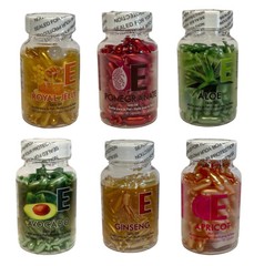 Amazing Shine Vitamin E Skin Oil – Dry Skin & Wrinkles Anti-Aging (90 Capsules)