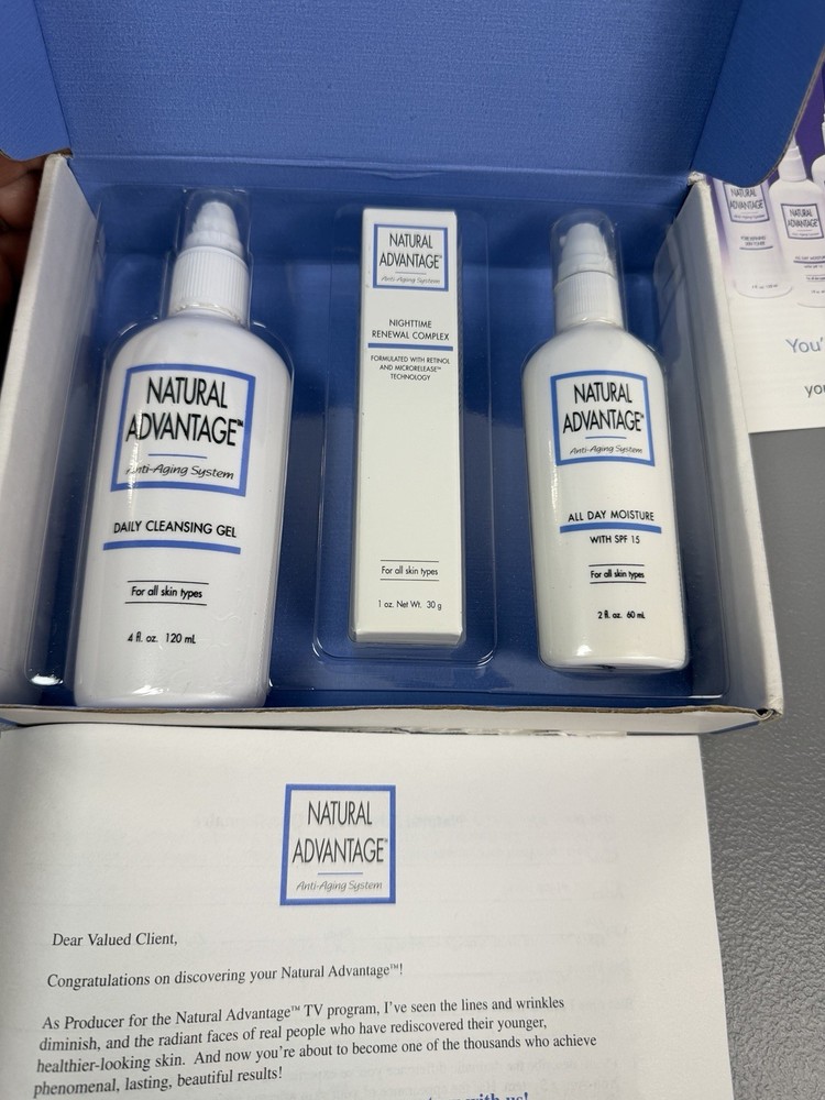 Jane Seymour Natural Advantage LOT INCLUDES THREE pieces New & Sealed