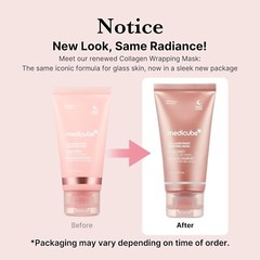Medicube Collagen Overnight Wrapping Peel Off Facial Mask Pack FREE SHIPPING