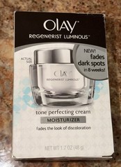 Olay Regenerist Luminous Tone Perfecting Cream Moisturizer 1.7oz 48g New in Box