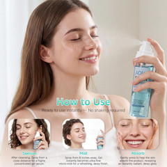 PDRN Jelly Mist Serum, Ultra-Fine Hydrating Face Mist Spray, Face Spray Mist Hyd