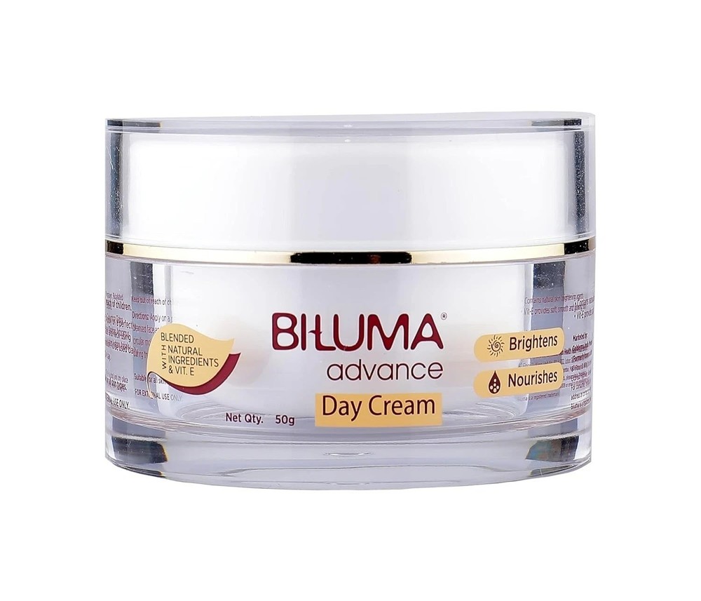 Biluma Advance Skin Brightening Day cream Ingredients for dark spots 50g