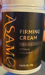 Asamo Firming Neck Cream for tightening and 1.76 Fl Oz Pack of 1 Black Shine