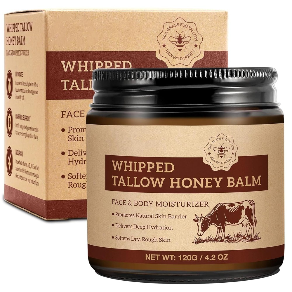 Crema De Cebo De Res Miel 4.2 Oz Para La Cara y La Piel Sevo Cevo Sebo En Oferta