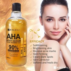 AHA Whitening BOLAILI face body Serum Intensive Whitening 500ml USA Stock