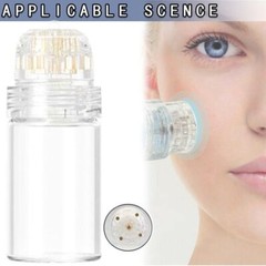 20 Pins Bottle Titanium Roller System For Facial Treatment Acne Skin Care Tool