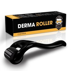 540 Titanium Derma Roller – Microneedle Micro Needle Roller for Men