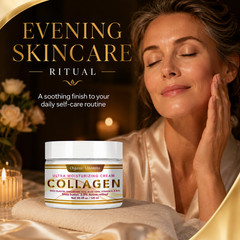 Essence Collagen & Vitamin E Face and Body Cream, 4oz FREE SHIPPING Beauty