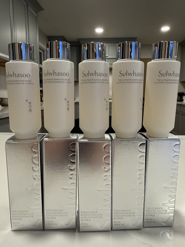 Sulwhasoo Ultimate S 40ml x10 Set Anti Aging Water Emulsion Luxury