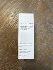 NWT Asterwood Triple Repair Matrixyl 3000 Argireline Hyaluronic Acid Serum